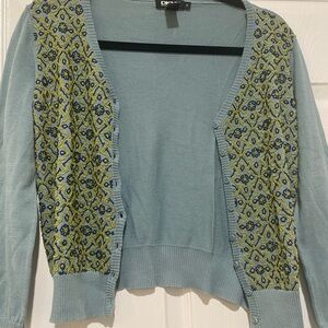 Vintage DKNY cropped cardigan